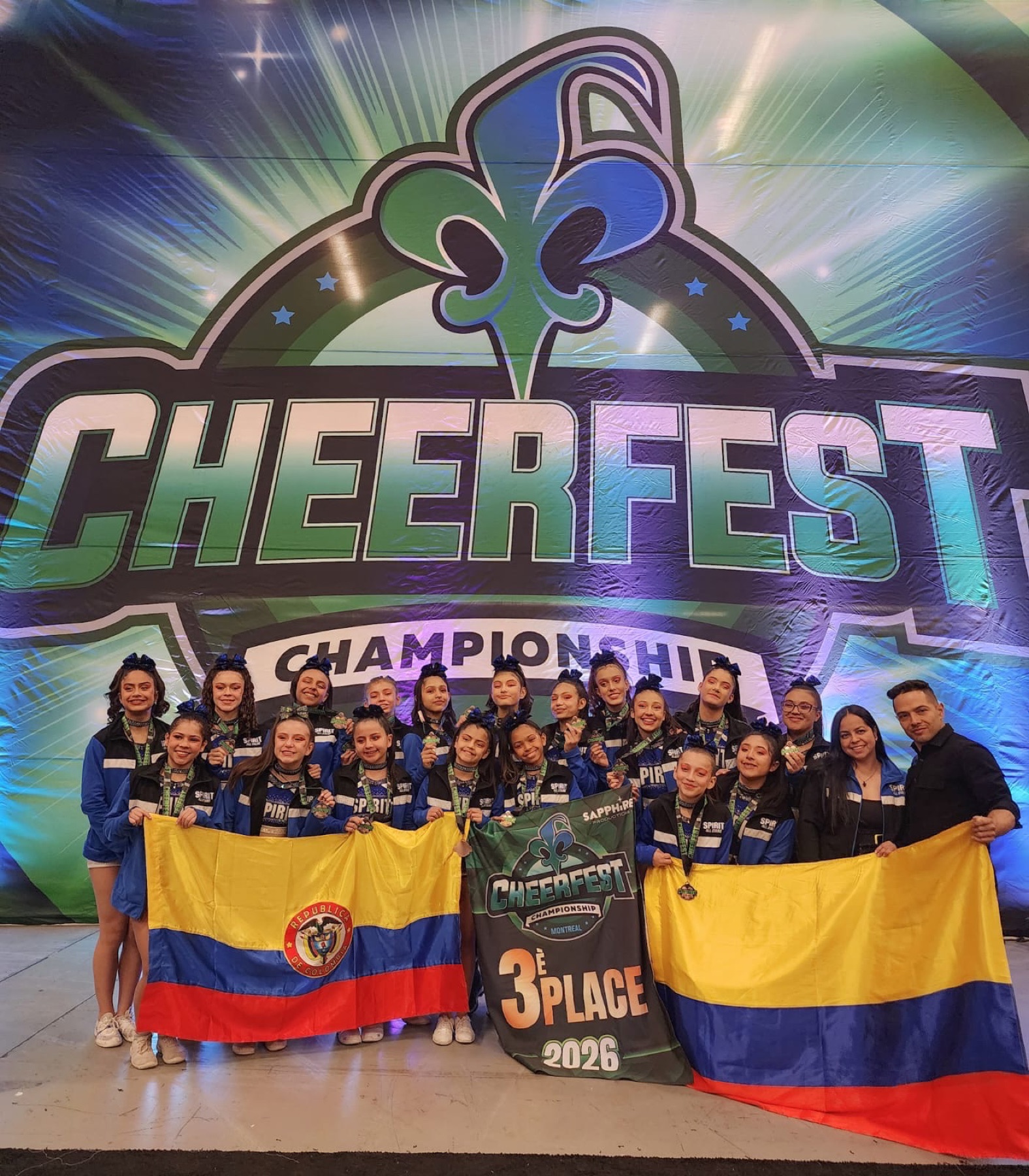 Cheerfest — 3.er lugar 2025
